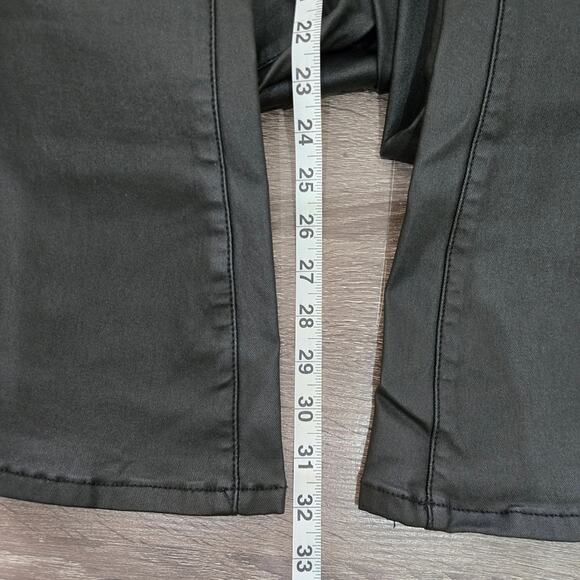 Edikted Womens 5 Pocket Regular Fit Stretch Denim Black Flare Jeans Size Small - Picture 10 of 10